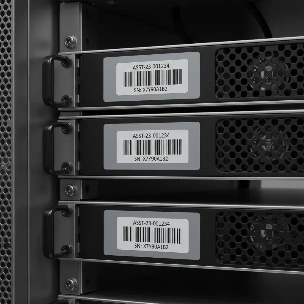 چاپ برچسب اموال سازمانی | شبرنگ امیر